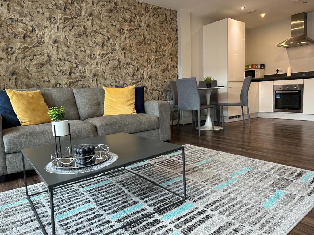 Luxury 9Ine Beautiful Bull Ring Apartment Free Parking Birmingham Eksteriør bilde